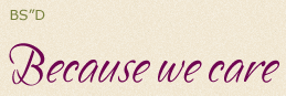 Because we care